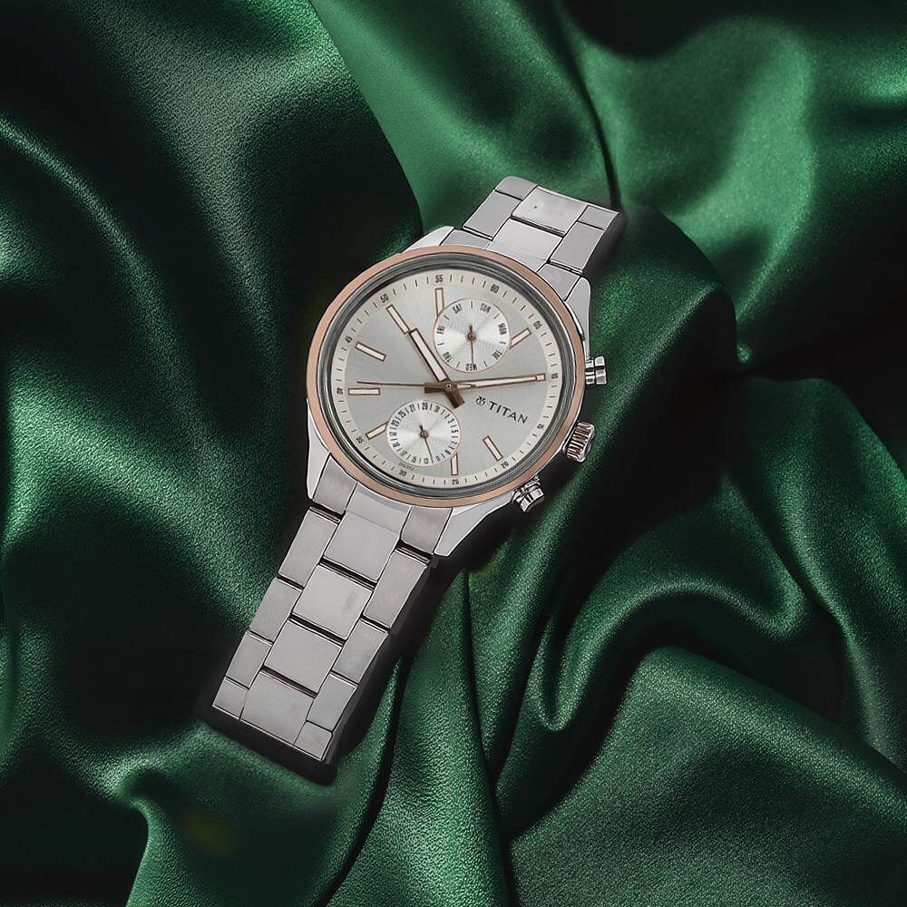 w*2様 VTG × TTGD / Mantis(Titanium Gray) Buy Online Titan Workwear Quartz Multifunction Silver Dial