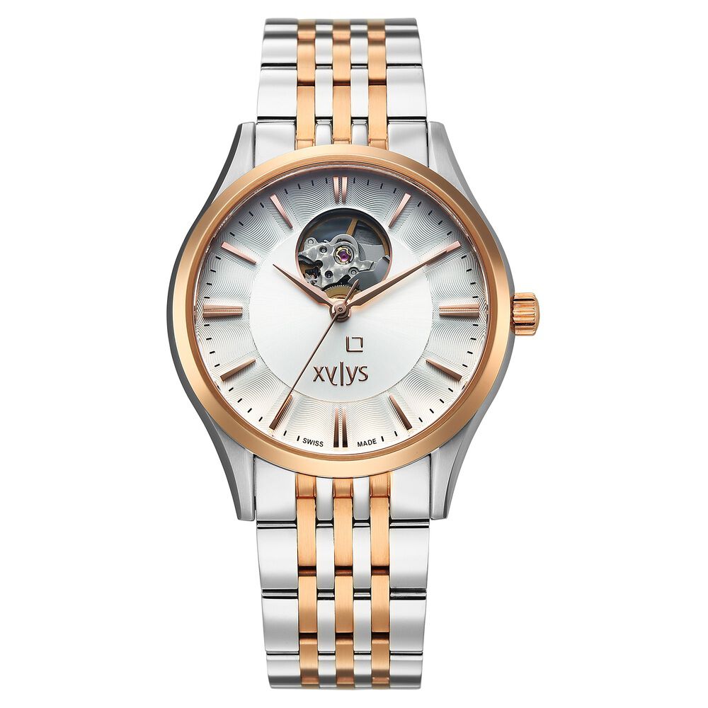 Buy Online Xylys Belvedere Automatic White Dial Two Toned