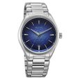 Titan Stellar Starlight Analog with Concealed Automatic and Blue Dial Silver Stainless Steel Strap Watch for Men - image number 2
