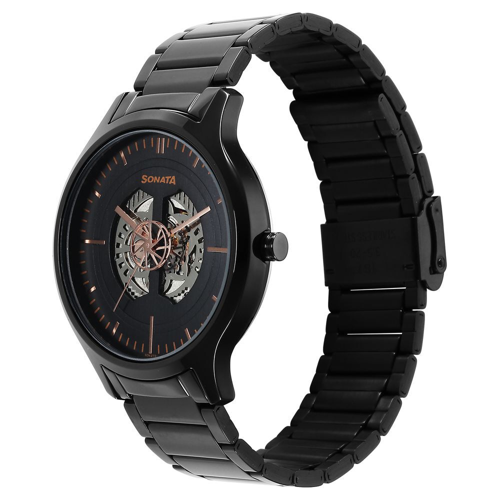 Sonata automatic watch deals