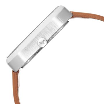 Fastrack After Dark Blue Dial Leather Strap Watch for Guys