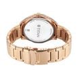 Titan Regalia Opulent Offset Second Hand Rose Gold Dial And Strap Watch For Men - image number 4