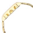 Titan Black and Gold Silver Dial Quartz Multifunction Stainless Steel Strap watch for Men - image number 3