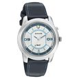 Sonata Quartz Analog Silver Dial Stainless Steel Strap Watch for Men