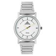 Sonata Quartz Analog White Dial Stainless Steel Strap Watch for Men - image number 0
