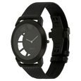 Titan Quartz Analog Black Dial Leather Strap Watch for Men - image number 1