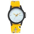 Fastrack Hashtag Quartz Analog White Dial Silicone Strap Unisex Watch - image number 0