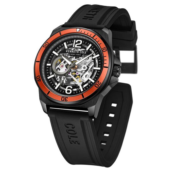 Kenneth Cole Black Dial Automatic Watch for Men - image number 3