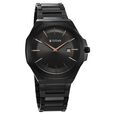 Titan Classic Slim Quartz Analog with Date Black Dial Stainless Steel Strap Watch for Men - image number 1