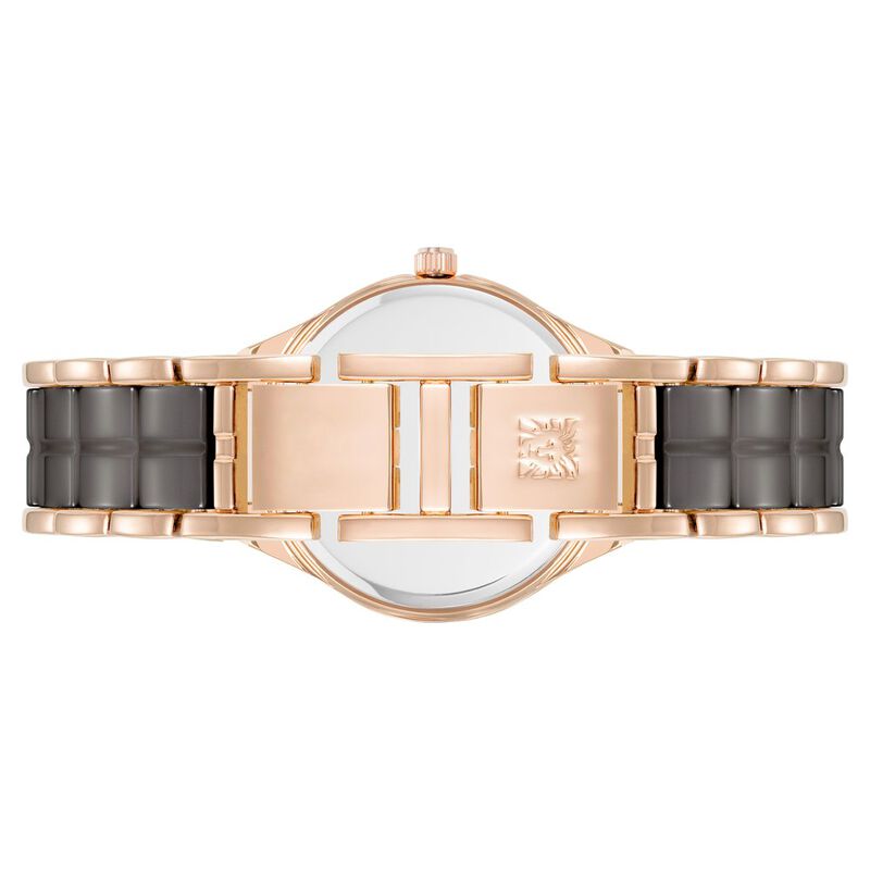 Anne Klein Quartz Analog Grey Dial Ceramic Strap Watch for Women - image number 2