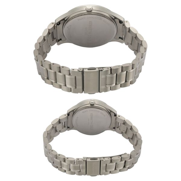 Kenneth Cole Quartz Analog Silver Dial Stainless Steel Strap Watch for Couple - image number 4