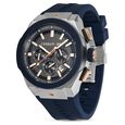 Cerruti 1881 Grey Dial Silicone Strap Watch for Men - image number 1