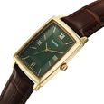 Sonata Festive Quartz Analog Green Dial Leather Strap Watch For Men - image number 2