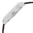 Sonata Quartz Analog with Day and Date Silver Dial Leather Strap Watch for Men - image number 3