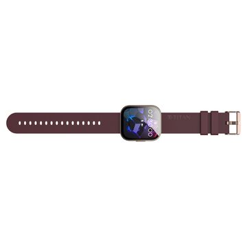 Titan ZEAL 2.0 Smartwatch with 1.85" AMOLED Display 60Hz Refresh Rate AI Voice assistant Smart Hydration BT Calling