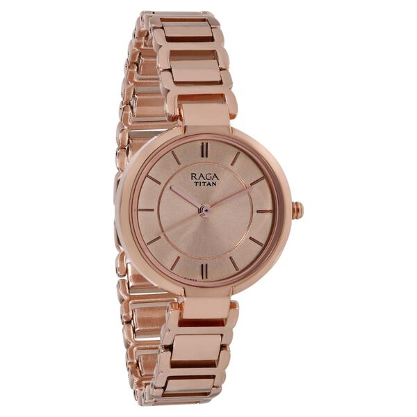 Raga Women's Sundial Gold Elegance: The Timeless Statement Watch - image number 1