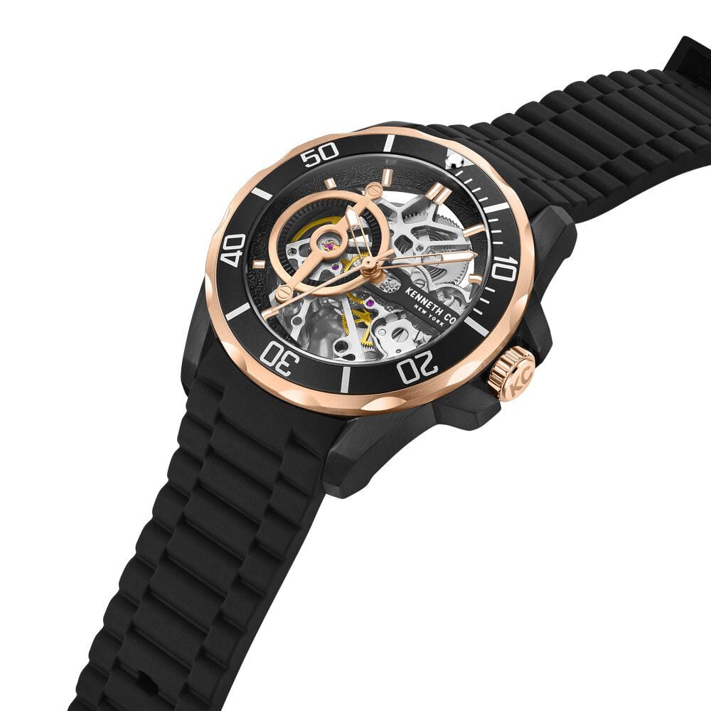 Buy Online Kenneth Cole Black Dial Automatic Watch for Men kcwgr0012804mn Titan