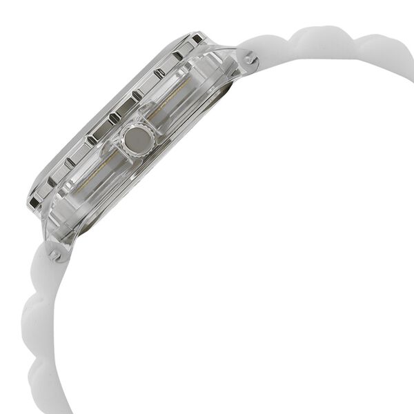 Fastrack Trendies Quartz Analog Silver Dial Silicone Strap Watch for Girls - image number 2