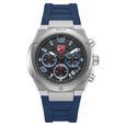 Ducati Quartz Chronograph Blue Dial Blue Silicone Strap Watch For Men - image number 0