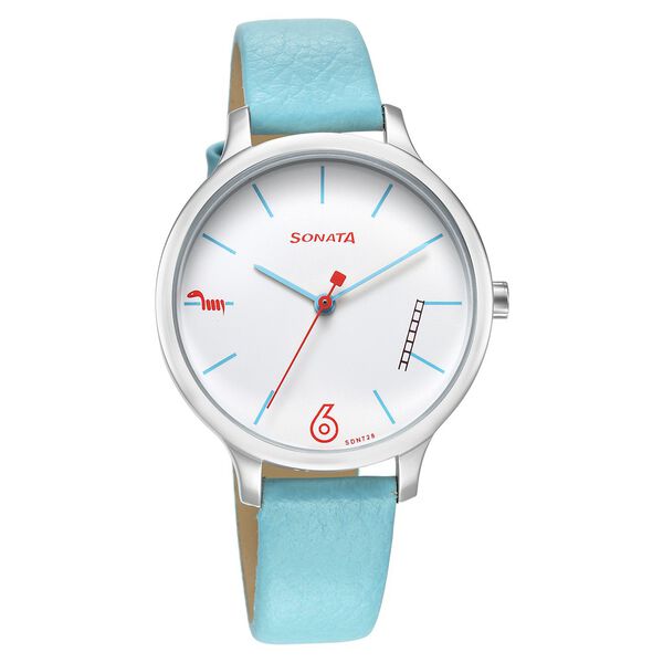Sonata Play White Dial Watch for Women - image number 0