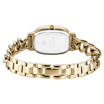 Titan Raga Showstopper Quartz Analog Silver Dial Metal Strap Watch For Women