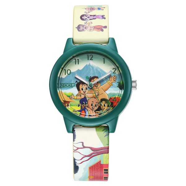 Zoop Chhota Bheem Analog Watch with Multicoloured Dial & Yellow Strap for Boys Girls Kids, from House of Titan - image number 0