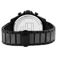 Tommy Hilfiger Multifunction Black Round Dial Black Stainless Steel Strap Watch For Men - image number 2
