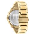 Tommy Hilfiger Quartz Multifunction Green Dial Golden Stainless Steel Strap Watch For Men - image number 2