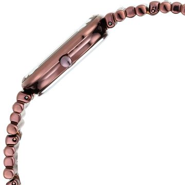 Raga Women's Love all: Elegant Oval Brown Dial & Metal Strap Watch