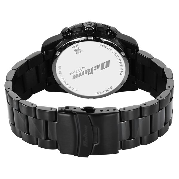 Octane Fashion Accendo Chronograph with Knurled Bezel & Lume Hands for Men - image number 4
