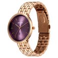 Titan Neo Quartz Analog Pink Dial Rose Gold Metal Strap Watch For Women - image number 2