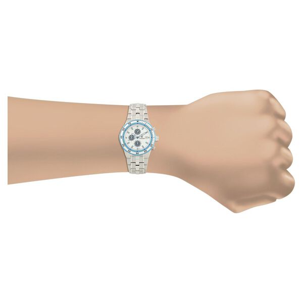 Titan Quartz Chronograph Silver Dial Metal Strap Watch for Men - image number 3