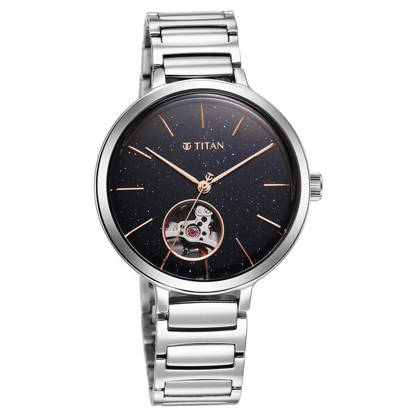 Aventurine Automatic Blue Dial Automatic Watch for Women