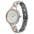 Titan Purple Glamour Quartz Analog White Dial Two Toned Stainless Steel Strap Watch For Women - image number 2