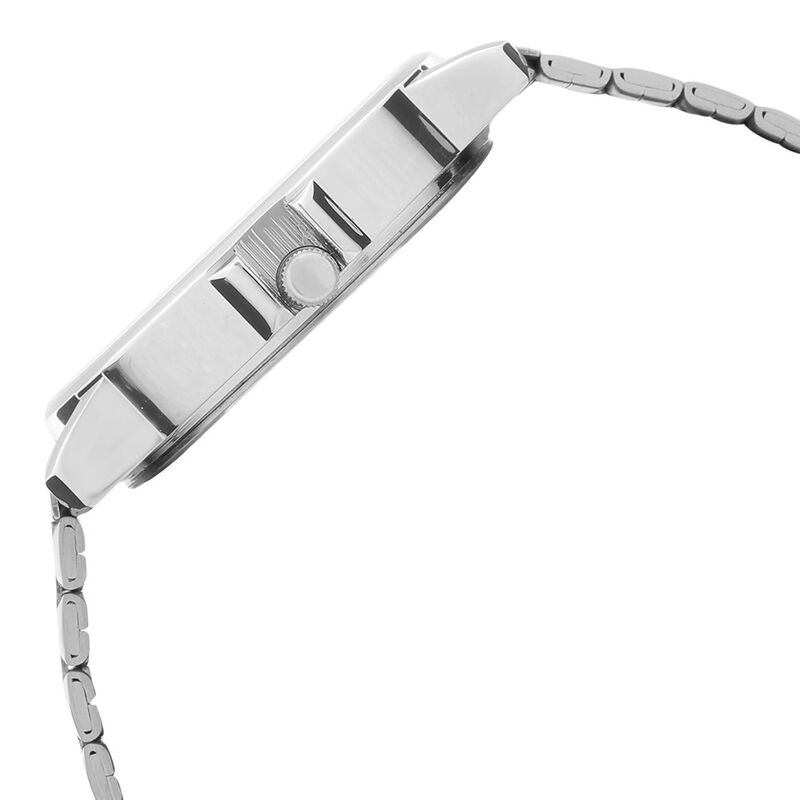 Sonata Quartz Analog with Day and Date White Dial Stainless Steel Strap Watch for Men - image number 2