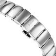 Edge Squircle Titanium Grade 5 Quartz Analog Quartz Analog Mirror Polished Grey Dial Titanium Strap Watch For Men - image number 4