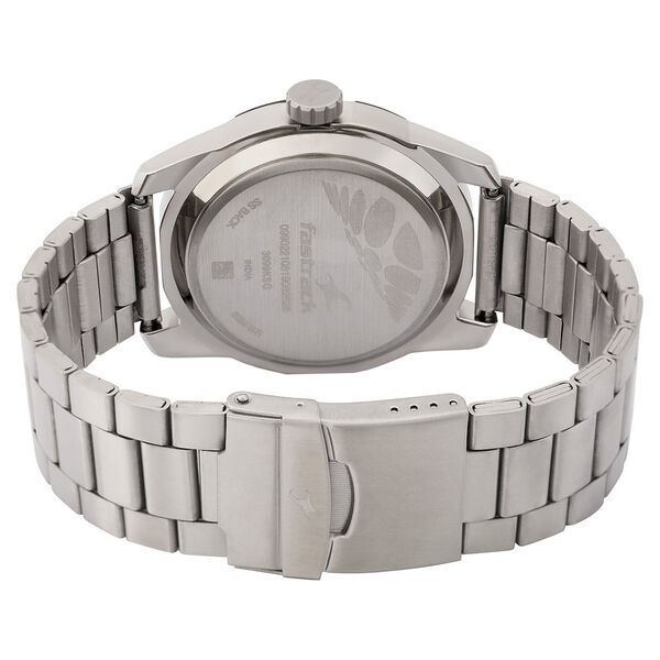 Fastrack Quartz Analog Silver Dial Stainless Steel Strap Watch for Guys - image number 4