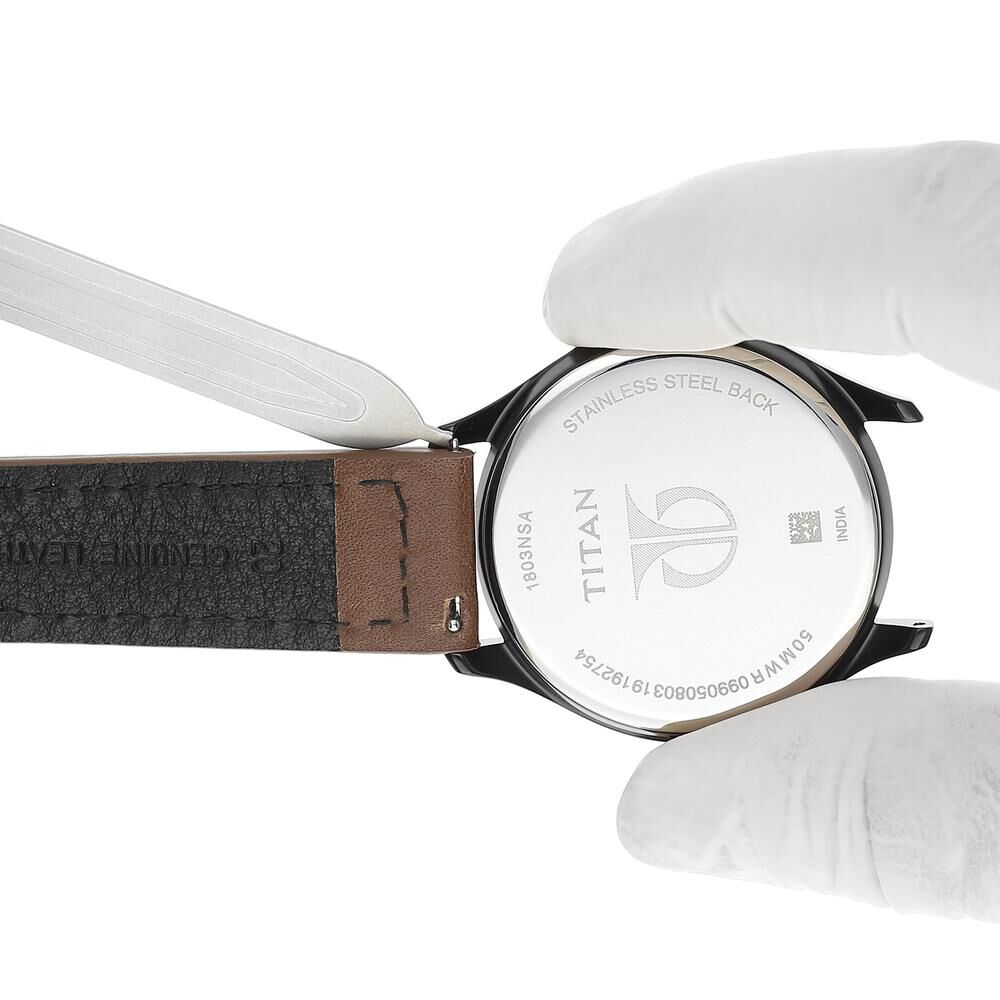 Buy Online 20 mm Brown Genuine Leather Straps for Men