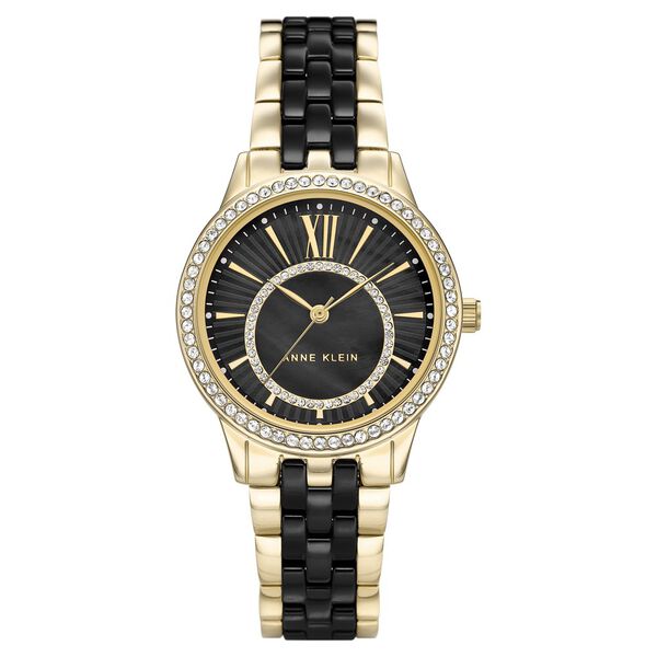 Anne Klein Quartz Analog Black Dial Ceramic Strap Watch For Women - image number 0