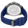 Ducati Quartz Chronograph Blue Dial Blue Silicone Strap Watch For Men - image number 2