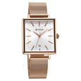 Titan Minimalists Quartz Analog with Date Silver Dial Rose Gold Stainless Steel Strap Watch for Women - image number 1