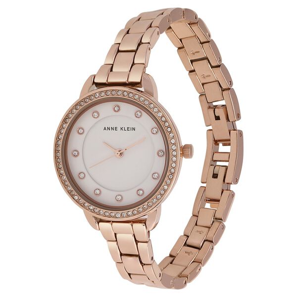 Anne Klein Quartz Analog Silver Dial Metal Strap Watch for Women - image number 2