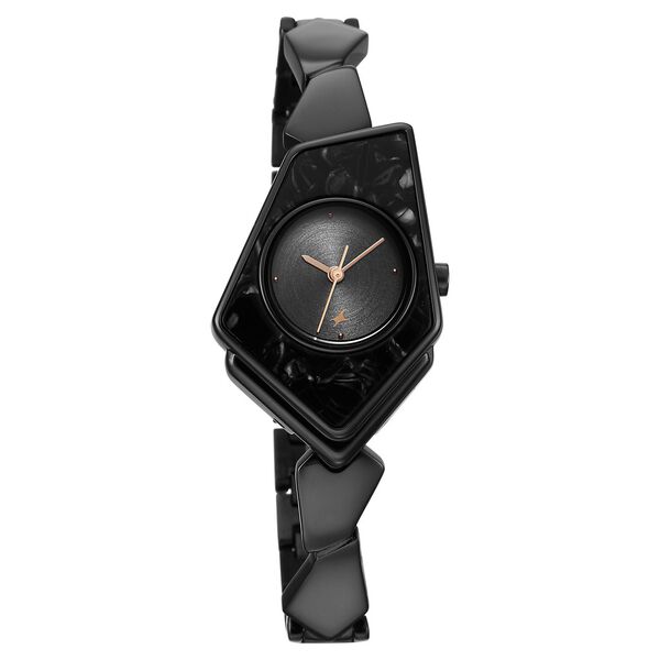 Fastrack Younique Quartz Analog Grey Dial Metal Strap Watch for Girls - image number 1