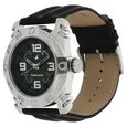 Fastrack Motorheads Quartz Analog Black Dial Leather Strap Watch for Guys - image number 1