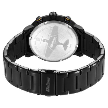 Titan Octane Aerobatics Black Dial Chronograph Stainless Steel Strap watch for Men