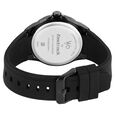 Vyb Challenger By Fastrack Quartz Analog Black Dial Silicone Strap Watch For Guys - image number 5