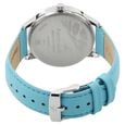 Fastrack Loopholes Quartz Analog Blue Dial Leather Strap Watch for Girls - image number 3