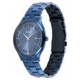Titan Classique Slimline Blue Dial Quartz Analog with Date Stainless Steel Strap watch for Men - image number 3
