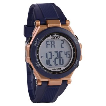 Zoop Bolder Digi Digital Watch With Blue Strap For Kids From House Of Titan