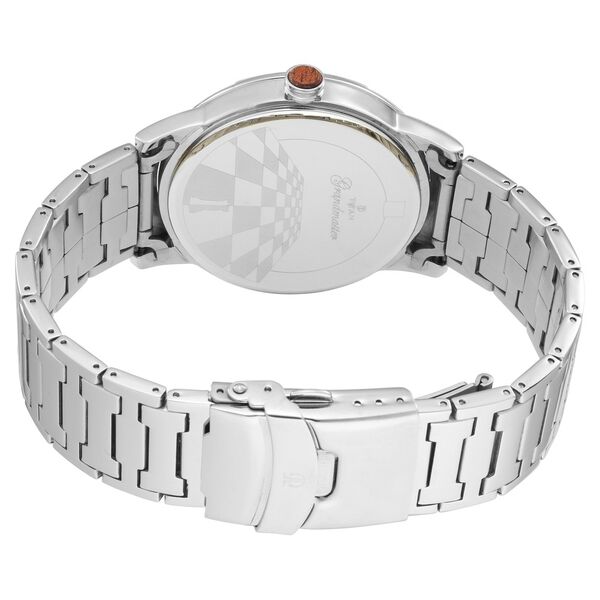 Titan Quartz Analog Silver Dial Metal Strap Watch for Men - image number 4